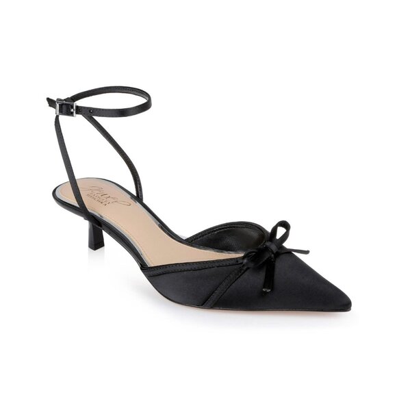 Jewel Badgley Mischka Women's Talasia Kitten Heel Pumps - Picture 1 of 3